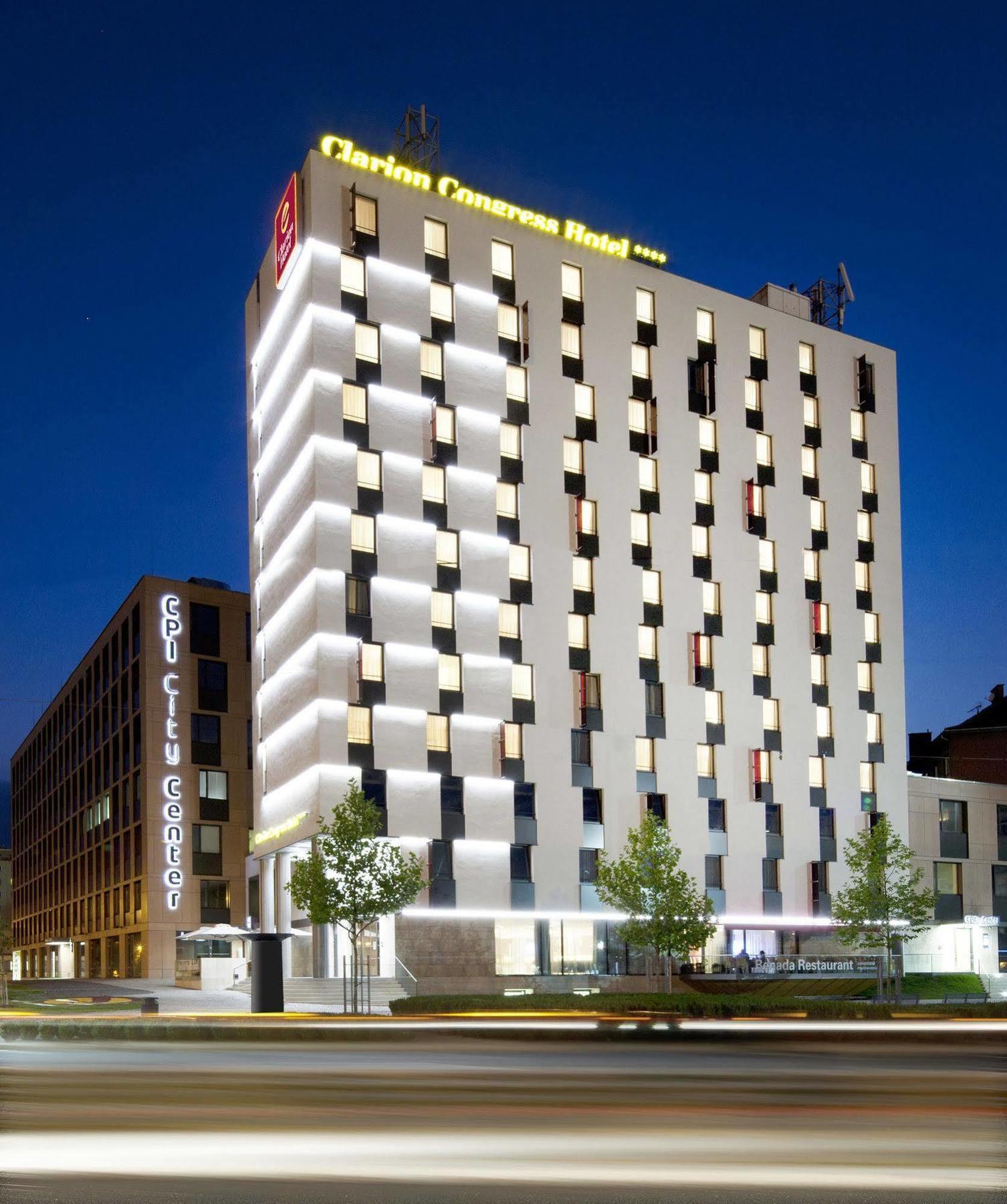 Clarion Congress Hotel Оломоуц Экстерьер фото